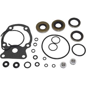 Boat Marine 5007987 Gear Housing Lower Unit Seal Kit for Evinrude 15 25 30 HP Outboard Motor Engines Replace Sierra 18-8387