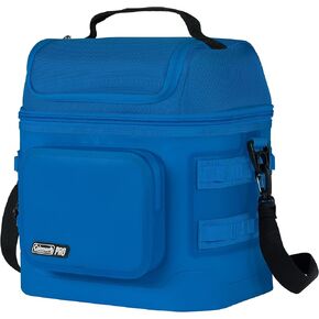 Coleman Pro 24-Can Premium Soft Cooler Conchbox ، غطاء وجسم معزول بالكامل يبقى باردًا حتى 35 ساعة