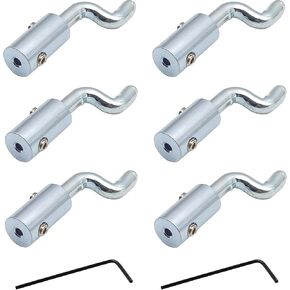 6 Pcs Z Bend Throttle Cable End Universal Cable Wire Stop for Lawn Mower Mini Bike Go Kart Motor Engine Brake Cable Adjustable Z Head