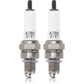 Hipa A7RTC Spark Plug for NGK CR7HSA Torch A7RTC A7TC GY6 50CC 110CC 150CC Scooter ATV XR80 XR100 CRF80 Engine 2PACK