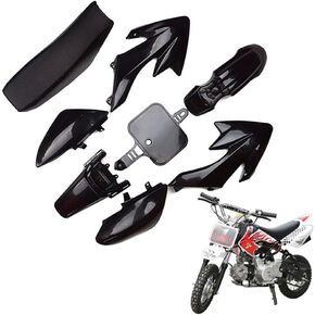 مع أكفات خزان وسادة أكفات الخزان لوحة رقم CRF50 XR50 CRF 50 SDG SSR 50CC 110CC 125CC PIT DIRT BIKE مع BOLT MUDGUARD 8-PCS BOYST BOYDING KIT
