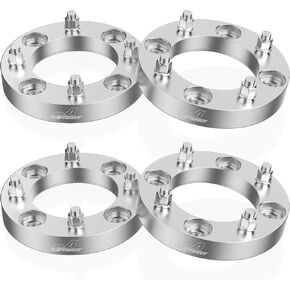 GAsupply ATV 4x137 Wheel Spacers 1.5 inch Fit for CAN-AM Commander Outlander Kawasaki Mule, 38mm 4 Lug 4x137mm Wheel Spacer with 10x1.25 Studs, 110mm Hub Bore, 4PCS