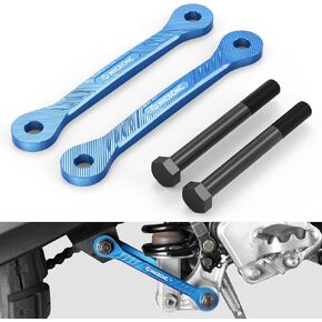 Motorcycle Lowering Linkage Drop Link Lower 1.5in/38mm Compatible with Yamaha Tenere 700 /XTZ700 2019-2024, Tenere 700 Rally Edition 2020-2024, BW3-2217M-00-00, Aluminum, CNC, Black