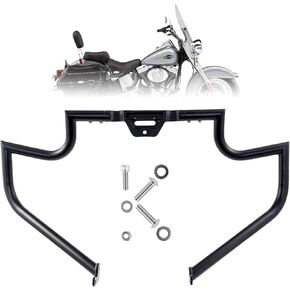 حارس بار تحطم محرك الطريق السريع الطريق السريع ل Harley Softail Boy Boy Fat Bob Heritage Low Rider Breakout Street Bob Deluxe model