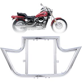 بار حارس محرك Crash Bar Highway Bar لـ Kawasaki VN800 VN 800 Vulan Classic 1995-2006 (Matte Black)