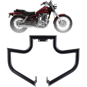 حارس محرك Crash Bar Highway Away Bar لـ Honda Rebel CMX250 CMX250C 1996-2016 (Black)