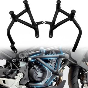 قضبان تحطم محرك واقي محرك ل CFMOTO CF-MOTO 450NK 450SR 450SRS ، إطار جسم الدراجات النارية ، حرس محرك محرك الطريق السريع حانات غاز خزان الغاز CFMOTO 450NK 450 SR ملحقات SR