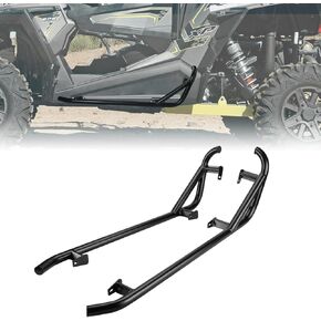 Kemimoto nerf Bars Hight Dicked Black Tree Kickers خطوات جانبية متوافقة مع 2014-2022 Polaris RZR XP 1000/ XP Turbo/ S900/ S1000/ Trail S 900 RZR NERF BARS ROCK SHILIDERS LAFF & RIDE - 2 مقعد