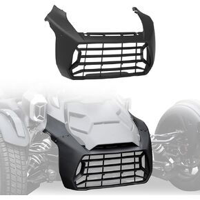 Front Facia for Can-Am Ryker, Combined Front Fascia Plastic Grill Frame Protector for Can-Am Ryker 600 900 Sport & Ryker Rally Edition All Models Accessories