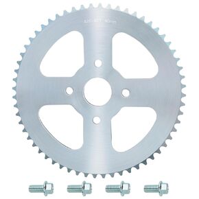 YOXUFA #40 41 420 Chain Sprocket Mini Bike Rear Sprocket 60T 40mm Bore for Coleman Mini Bike CT200U BT200X CT200U-EX Baja Warrior Massimo MB165 MB200 Axis M200 196cc 200cc 6.5hp Powersports Parts