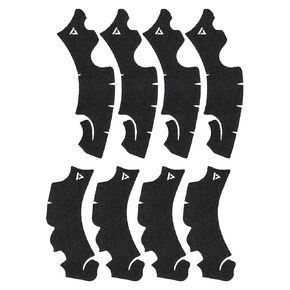 Honda CRF250F CRF450R Rubberized Frame Grip Tape/Guard │ (Fits: 2022-2025) (2 Pairs - Black)