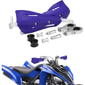 JFG RACING Dirt Bike Handguards,Motorcycle 7/8'' and 1 1/8'' Hand Guards Aluminum Universal for Dirt Pit Bike MX Motocross Supermoto Racing ATV Quad KAYO - Red