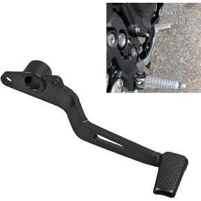 إكسسوارات دراجة نارية للفرامل الخلفية لذراع الفرامل البديل لـ Kawasaki Ninja 400 2018-2024/ Z400 2019-2024/ Ninja 500 Z500 SE/ Z E-1 ABS 2024 (أسود)