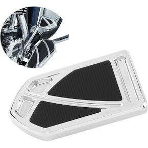 غطاء دواسات الفرامل تغطية Phantom for Harley Softail Heritage Springer Fat Boy Deluxe 1986-2017 Touring 80-2024 Road King Street Glide Electra 2012-2016 Dyna FLD (Black)