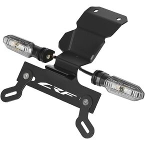 لوحة رخصة حامل قوس الخلفية الافتراض الافتراض الذيل مرتبة ل CRF300L CRF300L RALLY CRF300RX CRF300RL 2021-2025 مؤشر LED لوحة الإضاءة