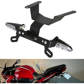 حامل لوحة الترخيص الخلفي Fender Eliminator Tail LED مؤشر LED TEURL Signal Kit Kit متوافقة مع CBR650R CB650R 2019-2020