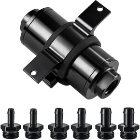 FILTER EVIL ELERDER INLINE FUEL FILTER 100 micron مع Barb 1/2 "، 3/8"