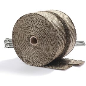 Artr 2 "x 50 'Titanium Home Head Frall 2 لفات مع 20 ٪