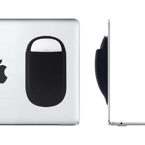 Frankmate Universal Stick-On Mouse Pouch, Reusable Adhesive Laptop Mouse Holder, No Glue Residue, Slim Mouse Holder Compatible with iPad or MacBook (Gray) in Kuwait