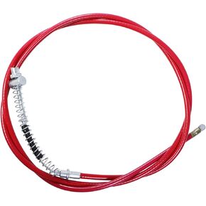 68 Inch Rear Drum Brake Cable Line for Predator 196cc 212cc 5.5hp 6.5hp baja Warrior Massimo MB165 MB200 Coleman CT200U BT200X CT200U-EX Yerf-Dog Mini Bike ATV Scooter Heavy Duty Parts Red