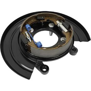 9262272 مجموعة لوحة دعم الفرامل المحملة بالخلفية المحملة اليمنى ، تناسب Ford F-250 Super Duty/F-350 Super Duty 2005-2012 ، F-450 Super Duty/F-550 Super Duty 2011-2012 ، OE 5C3Z2209AA ، 5C3Z2209AB