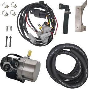 12V Brake Booster Vacuum Pump kit - "Plug and Play" w/installation kit,high-performance 18'' to 25'' electric vacuum pump for brake booster EVP50