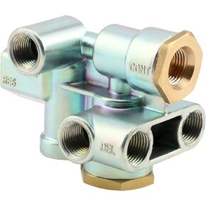 110500 Spring Brake Control Valve Sealco, Replaces# 110500X, 170.110500, 065438, 51131, Trailer 3/8" Ports Priority Valve, Emergency Stop Priority Parking