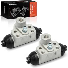A-Premium Rear Driver and Passenger Drum Brake Wheel Cylinder Compatible with Select Honda Models - Civic 2006-2015, Fit 2009-2019, Insight 2010-2014, 2-PC Set - Replace# 43300SNAA01, 43300T5RA01