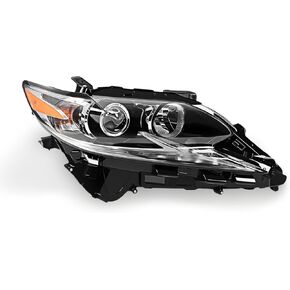 Halogen Headlight Assembly Compatible with 2016-2018 ES350 ES300H Passenger Side 81140-33A50