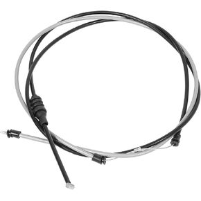 No.2108800159 Car Engine Hood Release Cable for Mercedes for Benz W210 E320 E300d E430 E420 E55/ Inner/Durable Rubber Metal/ 1 Pcs Black Gray