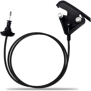 912-086 Hood Release Cable & Pull Handle Compatible with 1994-2005 Dodge Ram 1500 2500 3500 Pickup Truck Replaces 55075422 55275849AA 55076343
