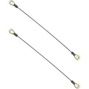 2 Pcs 53045-1065 Tail Gate Cable For Kawasaki Mule 3000 3010 3020 Tailgate Hook 2001 2002 2003