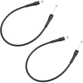 2 Pcs Tailgate Release Cable Replacement for F2UZ-15264A65-B F2UZ15264A65B Compatible with Ford Expedition 1997-2002 Rear Door Latch Cable