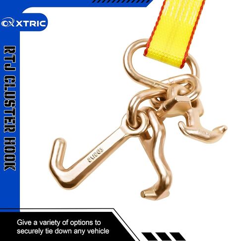 2 "× 12 'الاسترداد حزام Winch W/RTJ خطافات الكتلة ، 4 عبوات ، أشرطة الشاحنات السحب لمعدات القطر الحطام ، تعادل سيارة السيارات الشاقية في أشرطة أسفل in Saudi Arabia