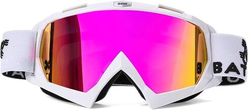 BATFOX Dirt Bike ATV Goggles Motorcycle Gear Riding Motocross Dirtbike 4-Wheeler MX DH Accessories Goggles Glasses for Men Women Youth UV400 Protection Dust-proof Anti-Slip Strap in Saudi Arabia