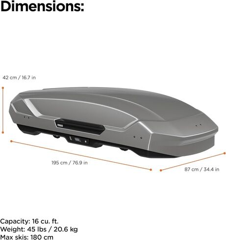 Thule Motion 3 Rooftop Box in Saudi Arabia