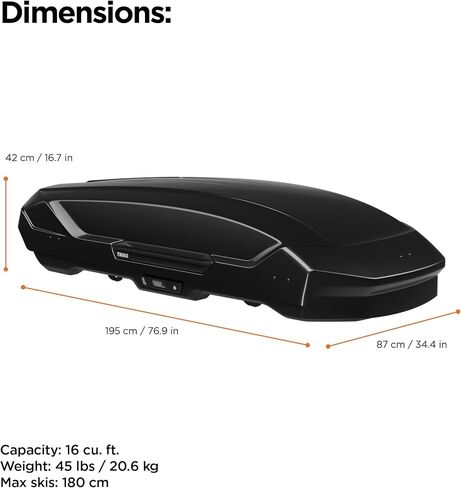 Thule Motion 3 Rooftop Box in Saudi Arabia