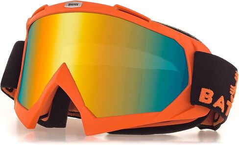 BATFOX Dirt Bike ATV Goggles Motorcycle Gear Riding Motocross Dirtbike 4-Wheeler MX DH Accessories Goggles Glasses for Men Women Youth UV400 Protection Dust-proof Anti-Slip Strap in Saudi Arabia