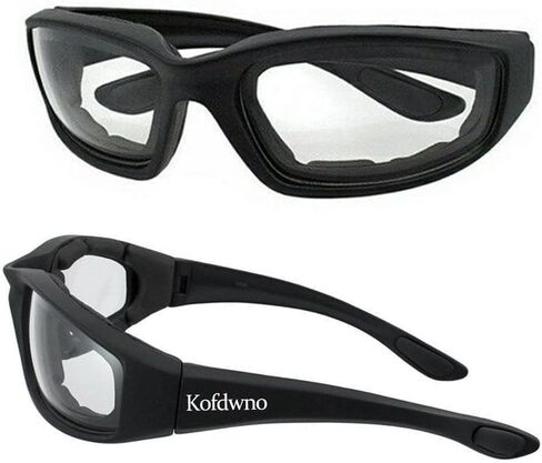 3PCS Motorcycle Riding Glasses UV Protection Anti-Wind Dustproof Foam Padded Motorcycle Sunglasses for Outdoor Sports in Kuwait