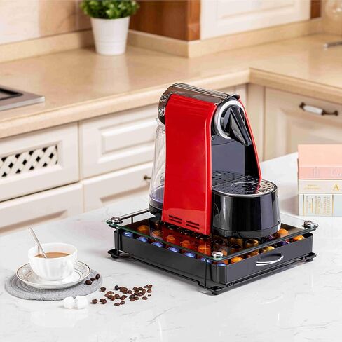ZCDCP Coffee Pod Holder ، Black Nespresso Holder Origin in Kuwait