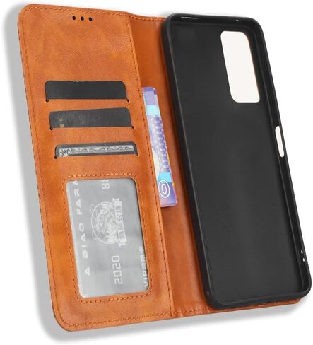 for Lively Jitterbug Smart4 Case Wallet with Card Holder, Premium PU Leather Wallet Case for Women [Built-in 3 Credit Card Slots & 1 Money Pocket] [Magnetic Closure] [Kickstand Feature], Red in Kuwait