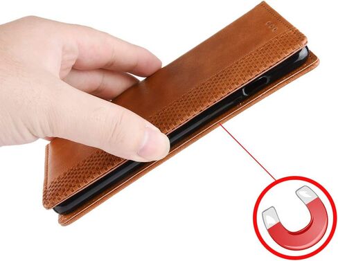 for Lively Jitterbug Smart4 Case Wallet with Card Holder, Premium PU Leather Wallet Case for Women [Built-in 3 Credit Card Slots & 1 Money Pocket] [Magnetic Closure] [Kickstand Feature], Red in Kuwait