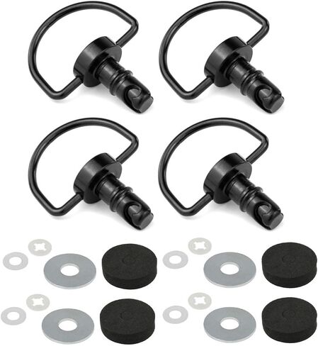 دبابيس سقف X3 متوافقة مع CAN AM X3/ X3 MAX 2017-2023 - مجموعة من 4 سقف مسامير إطلاق KIT استبدال OEM #715003815 (أسود) in Kuwait