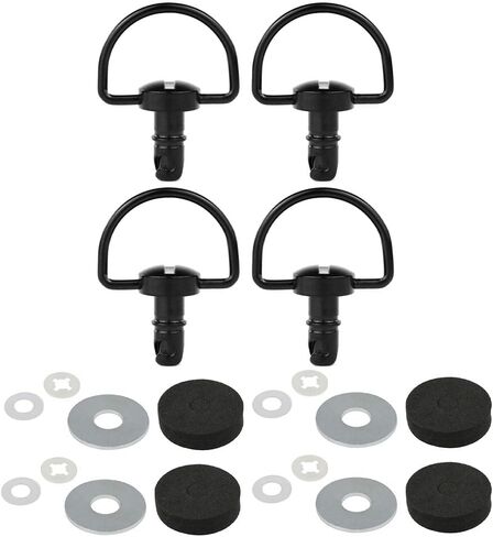دبابيس سقف X3 متوافقة مع CAN AM X3/ X3 MAX 2017-2023 - مجموعة من 4 سقف مسامير إطلاق KIT استبدال OEM #715003815 (أسود) in Kuwait