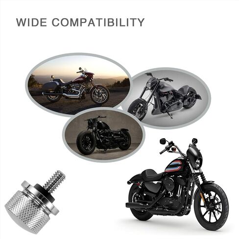 Black Aluminum Alloy Seat Bolt Screw Suitable to for Harley Davidson 1996-2024(1 Pc Bolt) in Saudi Arabia