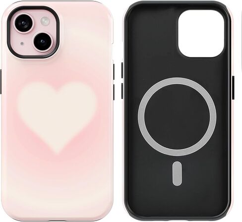 بالنسبة إلى iPhone 16 Pro Max Design Strong Magnetic Cute Slim [متوافق مع Magsafe] الشحن اللاسلكي Case 2 في 1 غطاء حماية للخدمة الثقيلة 6.9 "، Turtle Shell in Kuwait