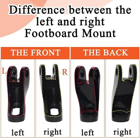 أجزاء الدراجات النارية Fovplue ، طقم جبل للركاب Mini Footboard For Harley Touring Model in Saudi Arabia