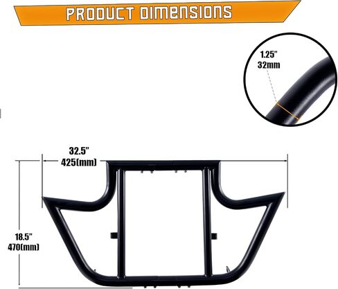 Crash Bar Engine Guard Highway Bar for Kawasaki VN800 VN 800 Vulan Classic 1995-2006 (Matte Black) in Kuwait