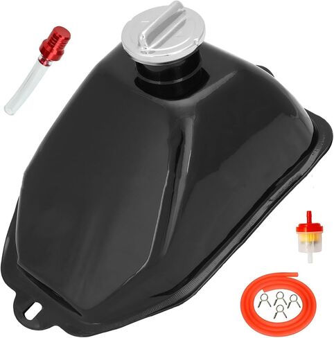 Metal Gas Fuel Petrol Tank Kit with Clasp Cap for 50-125cc Coolster 3050C 3125R Taotao ATA 125D 110B Boulder B1 Vitacci Roketa Hawk Ice Bear Mountopz Jcl Yamooto Sunl Peace RPS ATV Quad 4 Wheeler in Saudi Arabia