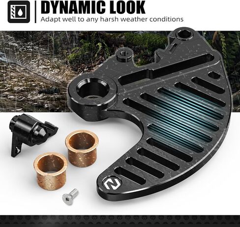 Caliper Guard Dirt Bike Rear Brake Disc Cover Aluminum Compatible with KTM 125-530 XCW XCF-W EXC EXC-F SX SXF XC XCF 2004-24,Compatible with Husqvarna TC FC TX FX 125-501 2014-24,See fitment in Saudi Arabia